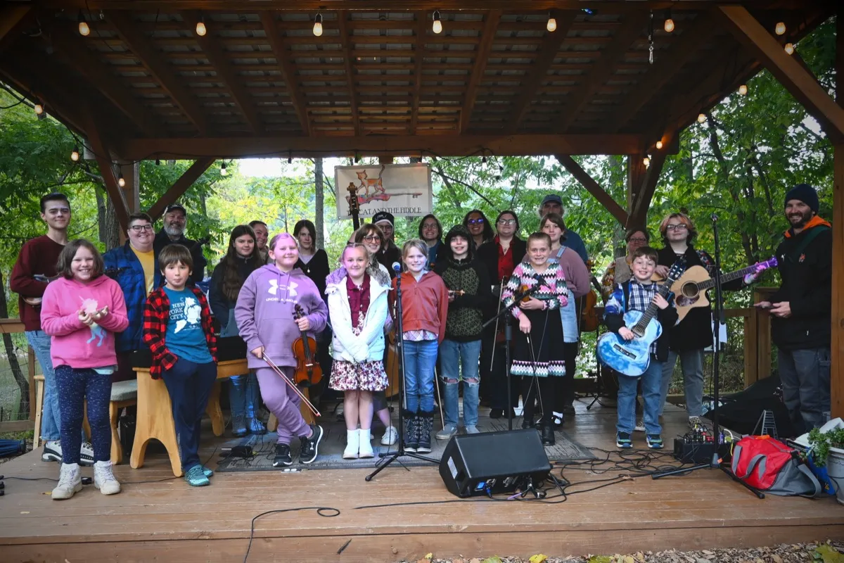 CMDF students performing music